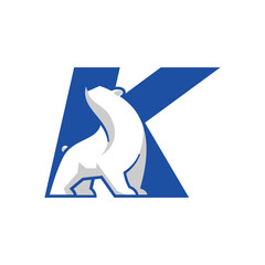 Polar Bear Alphabet K