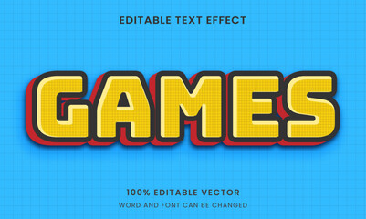 game graphic style editable text effect	