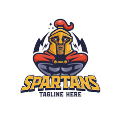 Spartans Logo Mascot
