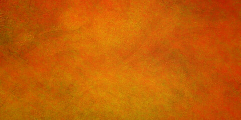 Yellow watercolor wall background abstract texture with color splash design. yellow background and hand painted texture. Watercolour painting soft textured on wet orange concrete grunge background.