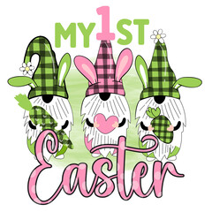 Easter Sublimation PNG Design