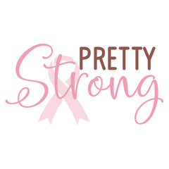Breast Cancer SVG Design Template