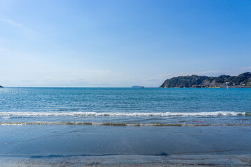 神奈川県逗子市の逗子海岸