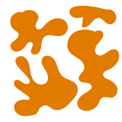 Brown Abstract Shapes 