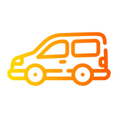 van gradient icon