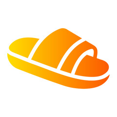 slippers gradient icon