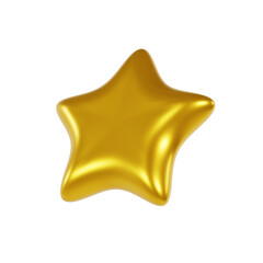 3d illustration of Christmas ornament stars