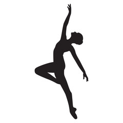 Woman Dancer Silhouette