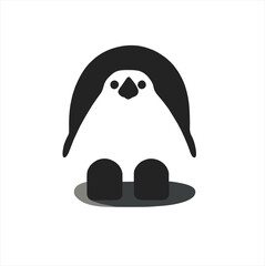 Cute penguin animal vector. penguin Vector Illustration,