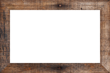 Photo frame isolated on white background