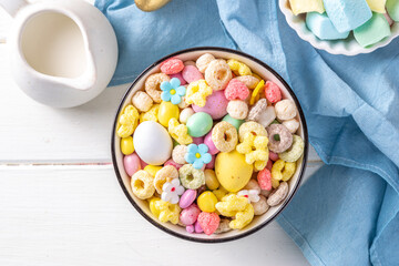 Breakfast easter bunny trail mix