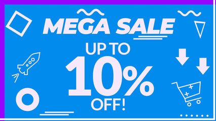 Amazing Black Friday Sale Discount Percentages. Animated Shopping Percentages And Texts