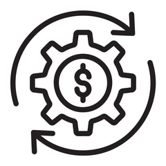 assets line icon