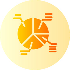 analysis gradient icon