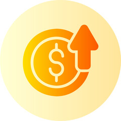 profit gradient icon