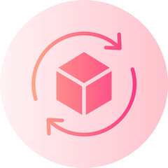 blockchain gradient icon