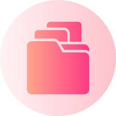 portfolio gradient icon