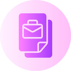 resume gradient icon