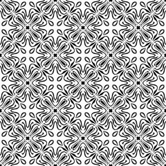 seamless pattern floral flower damask style ornament design art decoration fabric textile tile ornamental backdrop texture retro vector illustration