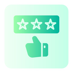 rating gradient icon