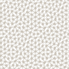 Vector seamless pattern. Abstract spotty texture. Natural monochrome design. Creative background with rounded spots. Decorative organic swatch.