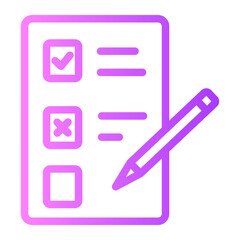 feedback gradient icon