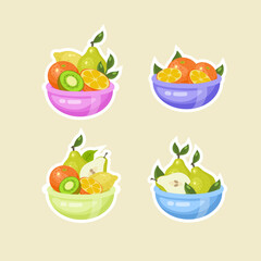 Fruits vector illustration