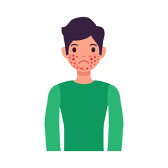 Allergy Symptom Illustration