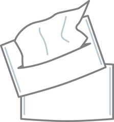 Fototapeta premium 印刷ノベルティのシンプルなイラスト