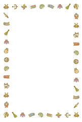 こどもの日のフレーム　カラー