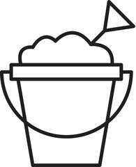 bucket icon
