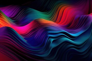 Obraz premium Dynamic Colorful Abstract Background Design