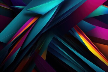 Dynamic Colorful Abstract Background Design