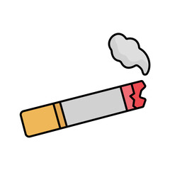 Cigar Vector Icon

