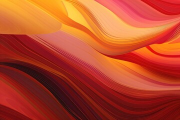 Vibrant Red, Orange, and Yellow Diagonal Gradient Abstract Image