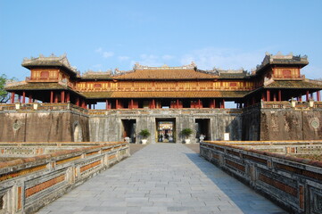 Fototapeta premium Imperial City of Hue , Ancient capital of Viet Nam