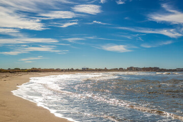 Bord de mer lumineux