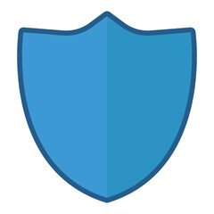 Emblem blank icon shield protection shield