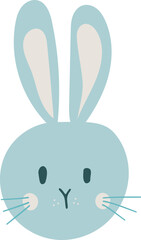 Vector of the easter rabbit