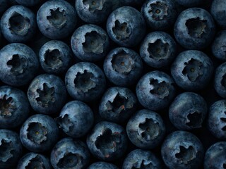 Fondo con arándanos 