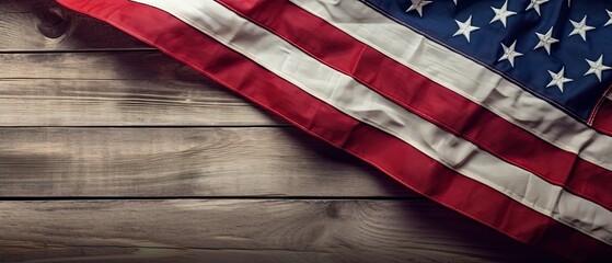 Obraz premium United States Flag , Happy martin Luther king day ,Memorial Day , digital ai art