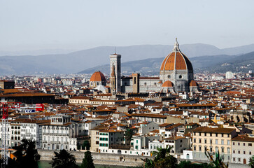 Obraz premium Cattedrale di Santa Maria del Fiore Florence, Duomo, Tuscany, Italy stock photo