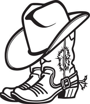 Cowboy Boots Clipart Images – Browse 1,504 Stock Photos, Vectors, and ...