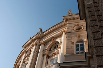 facade of a building