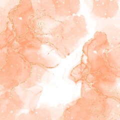 Fototapeta premium watercolor, orange, gold, background