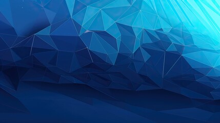 low poly Abstract dark blue color background, Trendy abstract blue background for wallpaper, banner and sports flyer. Modern backdrop for poster. Arrow and speed background