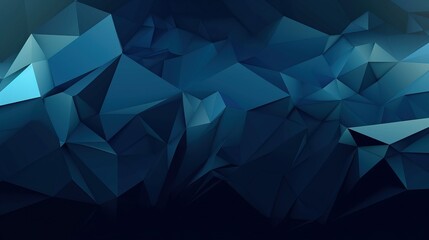 Obraz premium low poly Abstract dark blue color background, Trendy abstract blue background for wallpaper, banner and sports flyer. Modern backdrop for poster. Arrow and speed background