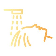 hair straightening icon