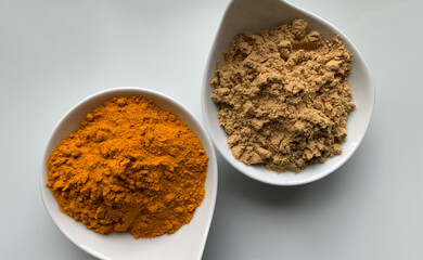 Turmeric and ginger powder organic