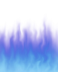Blue Flame Illustration